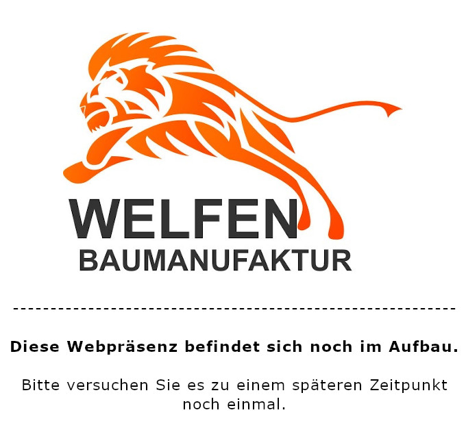 Diese Website befindet sich noch im Aufbau. Bitte versuchen Sie es zu einem späteren Zeitpunkt noch einmal.